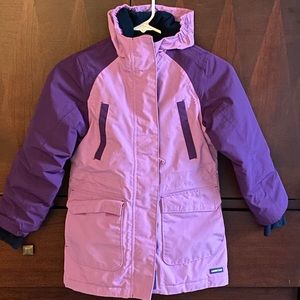 EUC Lands End waterproof winter ski coat